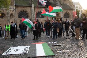 Pro Palestine Rally In Bonn, Germany