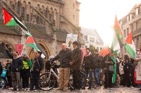 Pro Palestine Rally In Bonn, Germany