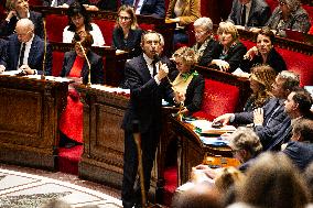 Questions To The French Government At The National Assembly