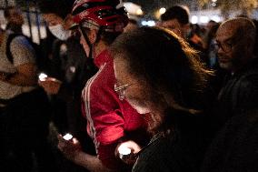 In Paris, The Cycling Community Rallies, Pays Tribute And Denounces Road Violence