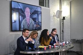 Press conference on detention of Paul Watson in Paris FA