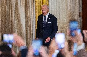 President Biden speaks at Italian American Heritage Month Reception