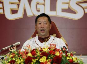 Baseball: Miki unveiled as new Rakuten manager