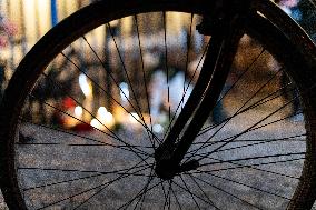 Rally In Tribute To The Killed Cyclist - Paris