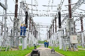 Robot Dog Inspection 500 kV Substation in Chuzhou