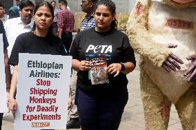 PETA Protest In Mumbai