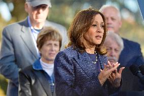 Harris Campaigns with Former Republicans in Pennsylvania