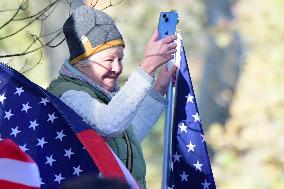 VP Harris Campaigns at Washington Crossing Historic Park