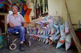 Artisans Get Ready To Sell Their Products On The Eve Of The Day Of The Dead In Mexico City