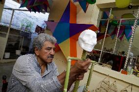 Artisans Get Ready To Sell Their Products On The Eve Of The Day Of The Dead In Mexico City