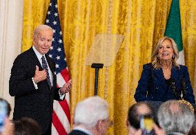 President Joe Biden  And The First Lady Jill Biden  Will Deliver Remarks At An Italian American