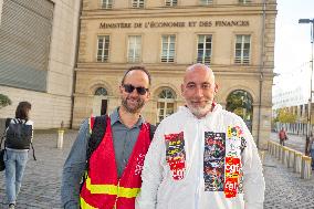 The CGT Received by Marc Ferracci, Minister Delegate for Industry - Paris