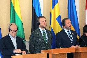 Leadership of foreign ministries from Nordic-Baltic Eight countries visit Odesa