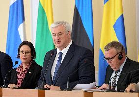 Leadership of foreign ministries from Nordic-Baltic Eight countries visit Odesa