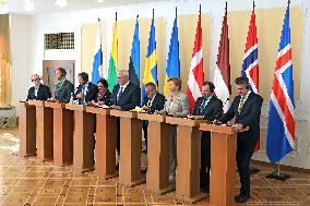 Leadership of foreign ministries from Nordic-Baltic Eight countries visit Odesa