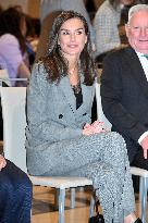 Queen Letizia During Mental Health World Day - Madrid