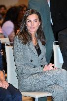 Queen Letizia During Mental Health World Day - Madrid