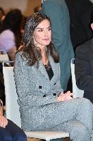 Queen Letizia During Mental Health World Day - Madrid