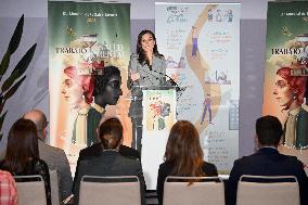 Queen Letizia During Mental Health World Day - Madrid