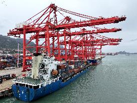 Lianyungang Port Cargo Throughput Growth