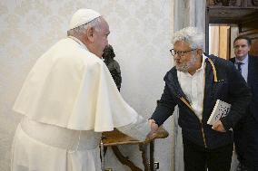 Pope Francis Meets Former Israeli And Palestinian Ministers - Vatican