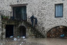 Floods And Flooding In The Loire In France