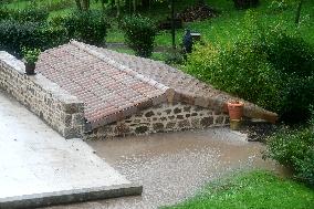 Floods And Flooding In The Loire In France