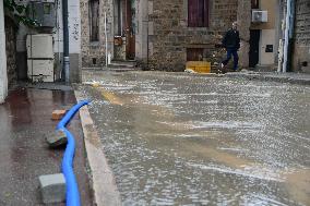 Floods And Flooding In The Loire In France