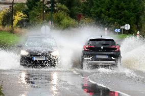 Floods And Flooding In The Loire In France