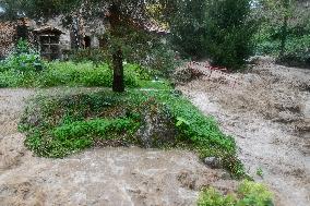 Floods And Flooding In The Loire In France