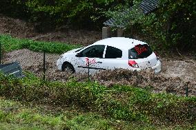 Floods And Flooding In The Loire In France