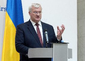 Joint news conference of Ukrainian and Norwegian FMs in Kyiv