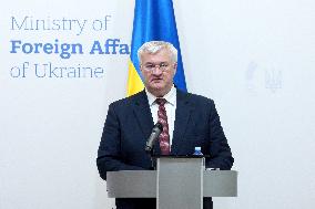 Joint news conference of Ukrainian and Norwegian FMs in Kyiv