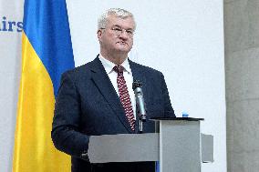 Joint news conference of Ukrainian and Norwegian FMs in Kyiv