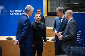 EU Leaders Attend The European Council Summit