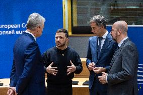 EU Leaders Attend The European Council Summit