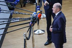 EU Leaders Attend The European Council Summit