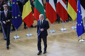 EU Leaders Attend The European Council Summit