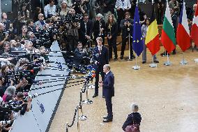 EU Leaders Attend The European Council Summit