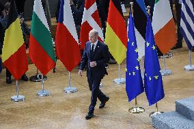 EU Leaders Attend The European Council Summit