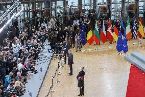 EU Leaders Attend The European Council Summit