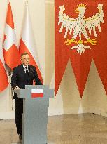 President of the Swiss Confederation visits Poland