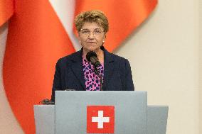 President of the Swiss Confederation visits Poland