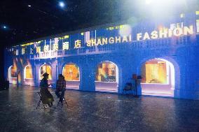 Three-dimensional Light Show in Shanghai