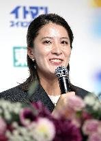 Swimming: Ohashi's retirement press conference