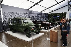 Rover Vehicles Used By Queen Elizabeth Ii On Display At Plaza Rockefeller Center - NYC