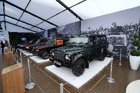 Rover Vehicles Used By Queen Elizabeth Ii On Display At Plaza Rockefeller Center - NYC