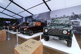 Rover Vehicles Used By Queen Elizabeth Ii On Display At Plaza Rockefeller Center - NYC