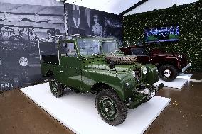 Rover Vehicles Used By Queen Elizabeth Ii On Display At Plaza Rockefeller Center - NYC