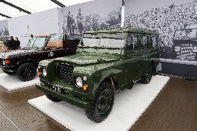 Rover Vehicles Used By Queen Elizabeth Ii On Display At Plaza Rockefeller Center - NYC